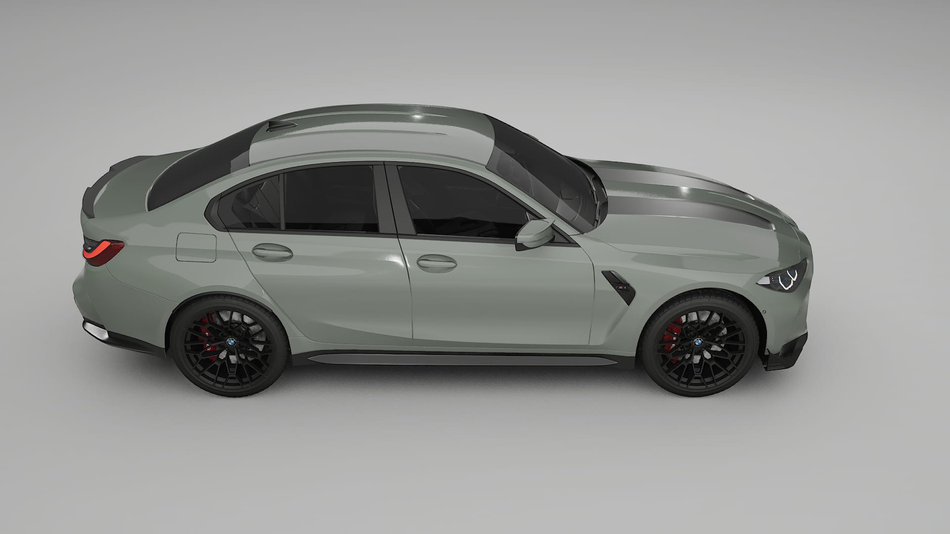 BMW M3 G80 Competition CS TPU Paint Protection Film | SLATE Color Change PPF Full Pre-Cut Kit