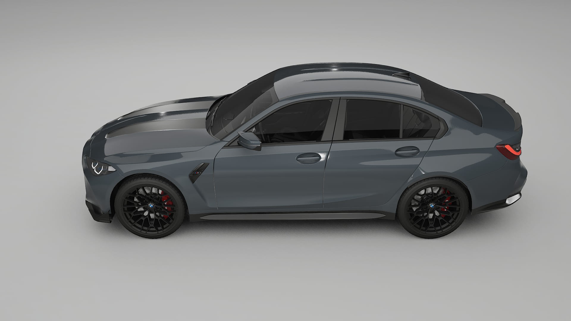 BMW M3 G80 Competition CS TPU Paint Protection Film | GRANITE Color Change PPF Full Pre-Cut Kit