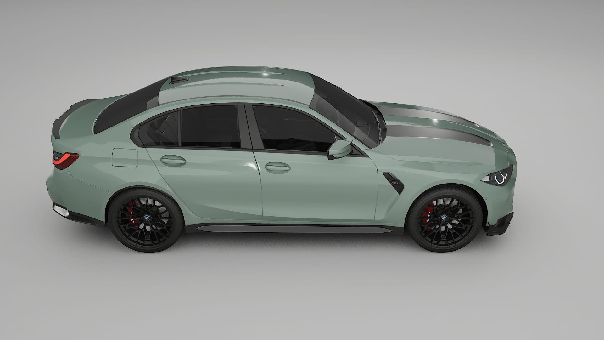 BMW M3 G80 Competition CS TPU Paint Protection Film | CINDER Color Change PPF Full Pre-Cut Kit