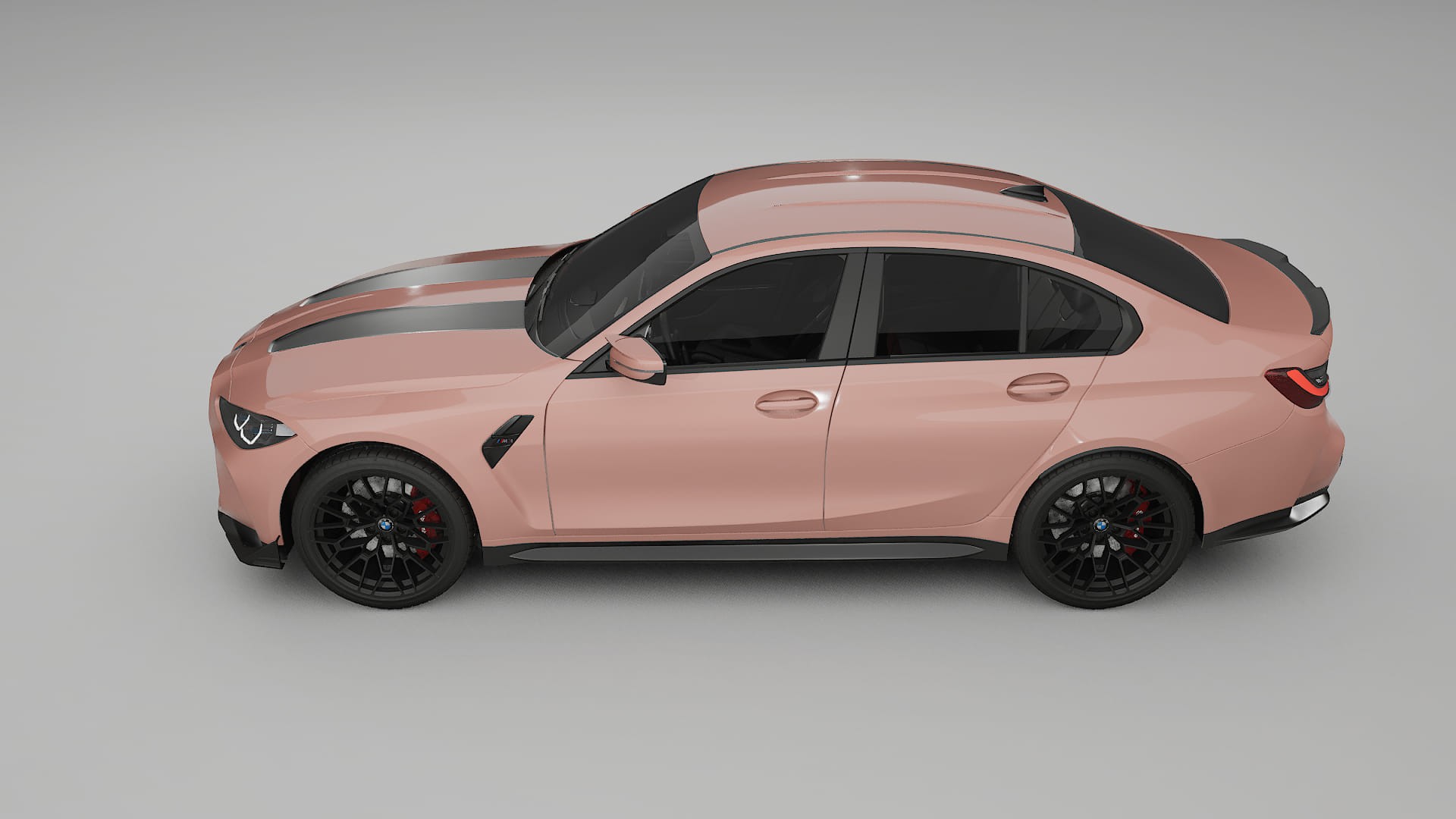 BMW M3 G80 Competition CS TPU Paint Protection Film | BLUSH Color Change PPF Full Pre-Cut Kit