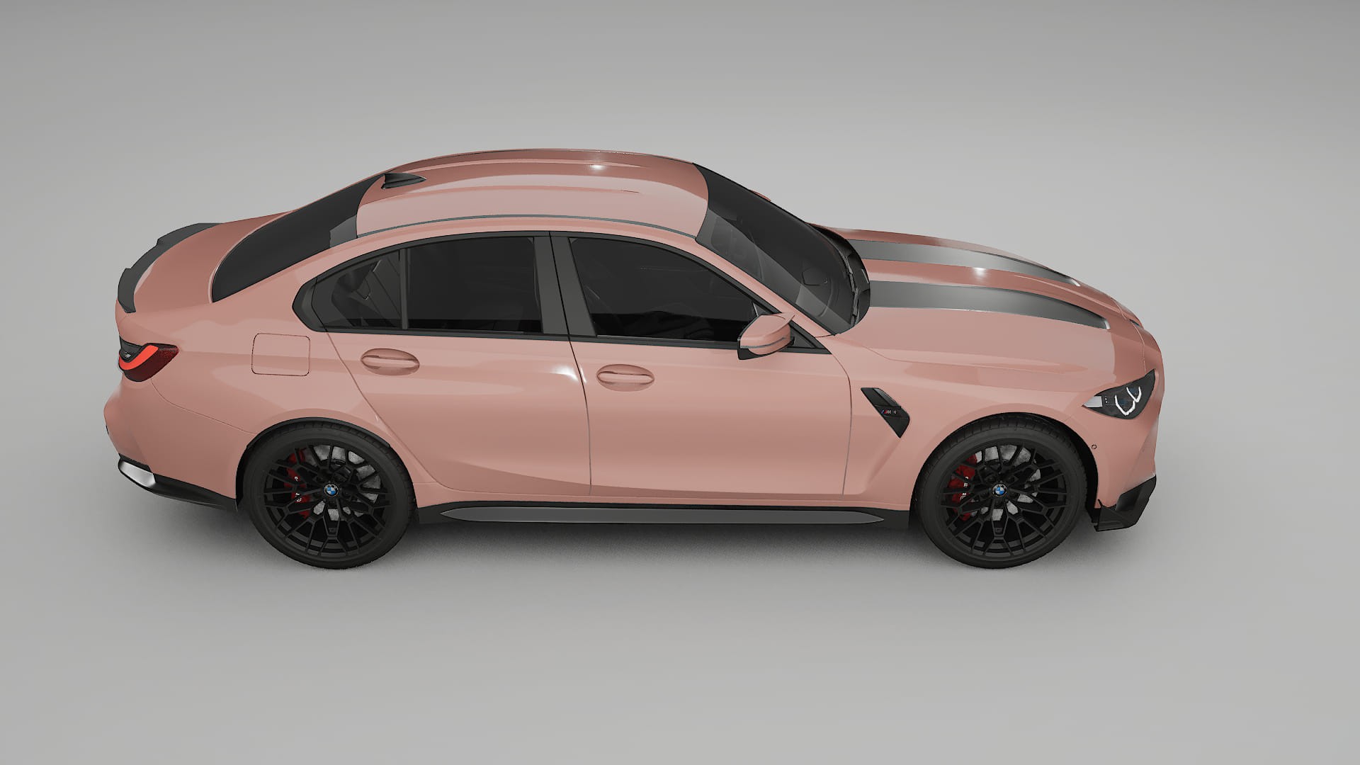 BMW M3 G80 Competition CS TPU Paint Protection Film | BLUSH Color Change PPF Full Pre-Cut Kit