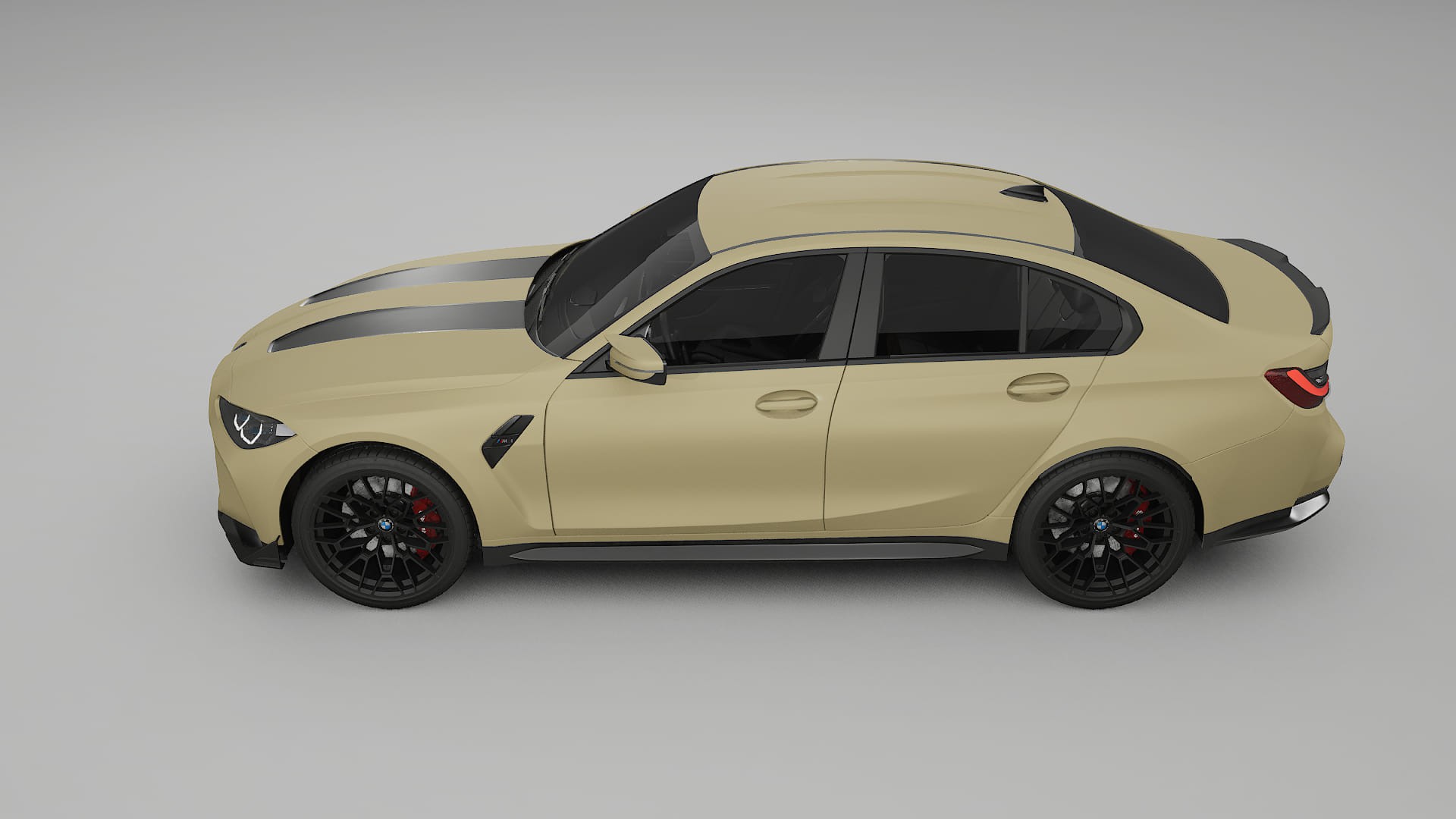 BMW M3 G80 Competition CS TPU Paint Protection Film | SAND Color Change PPF Full Pre-Cut Kit