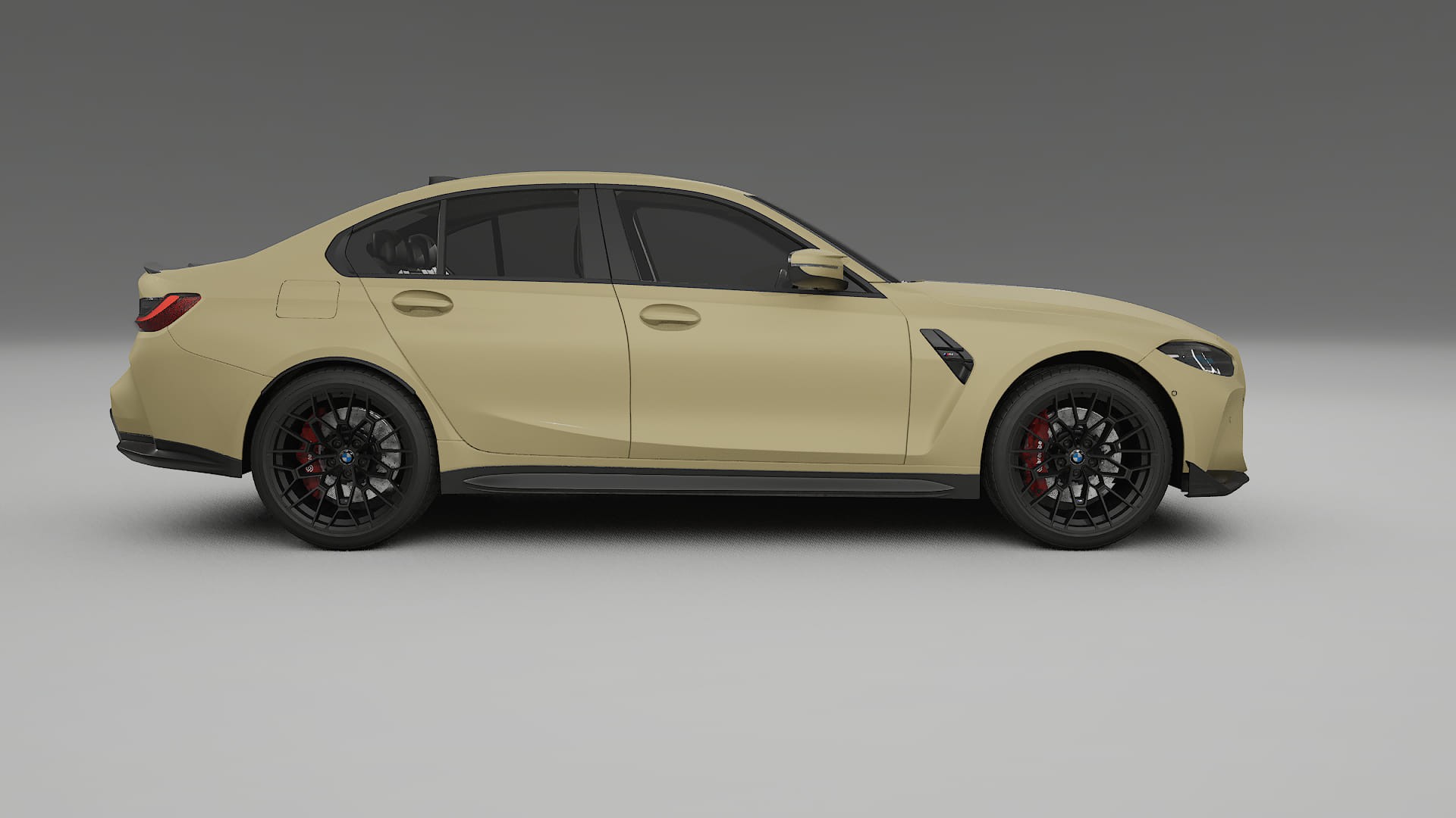 BMW M3 G80 Competition CS TPU Paint Protection Film | SAND Color Change PPF Full Pre-Cut Kit