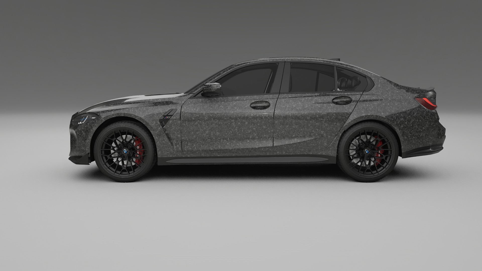 BMW M3 G80 Competition CS TPU Paint Protection Film | FORGED S Color Change PPF Full Pre-Cut Kit