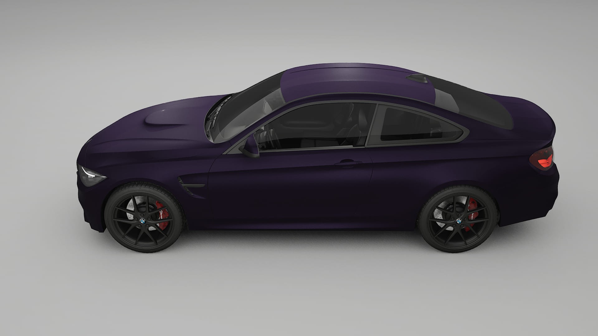 BMW M4 F82 TPU Paint Protection Film | VIOLET Color Change PPF Full Pre-Cut Kit