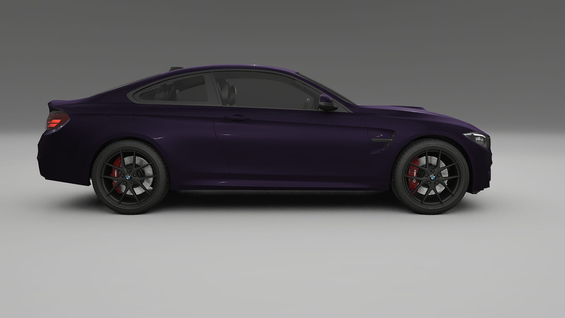 BMW M4 F82 TPU Paint Protection Film | VIOLET Color Change PPF Full Pre-Cut Kit
