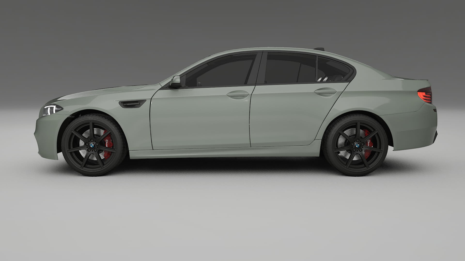 BMW M5 F10 TPU Paint Protection Film | SLATE Color Change PPF Full Pre-Cut Kit