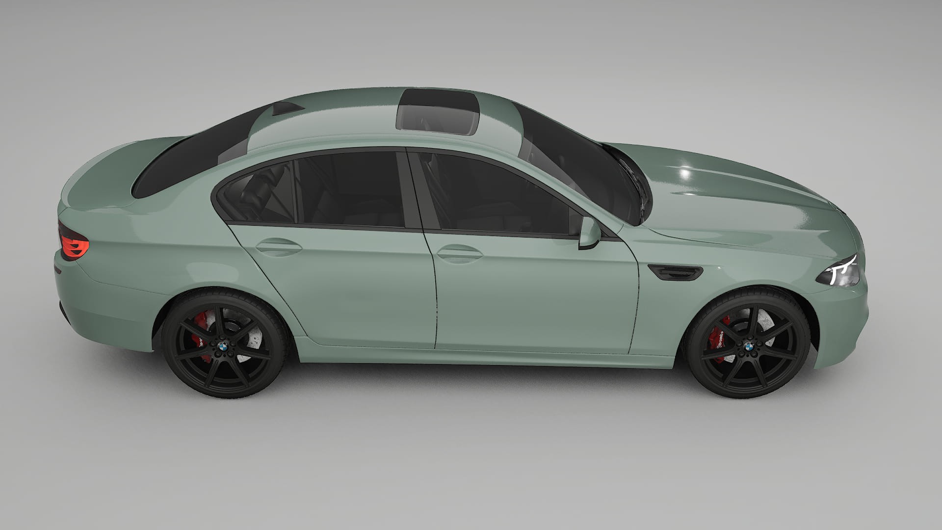 BMW M5 F10 TPU Paint Protection Film | CINDER Color Change PPF Full Pre-Cut Kit