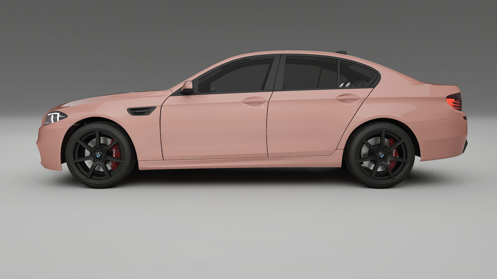 BMW M5 F10 TPU Paint Protection Film | BLUSH Color Change PPF Full Pre-Cut Kit