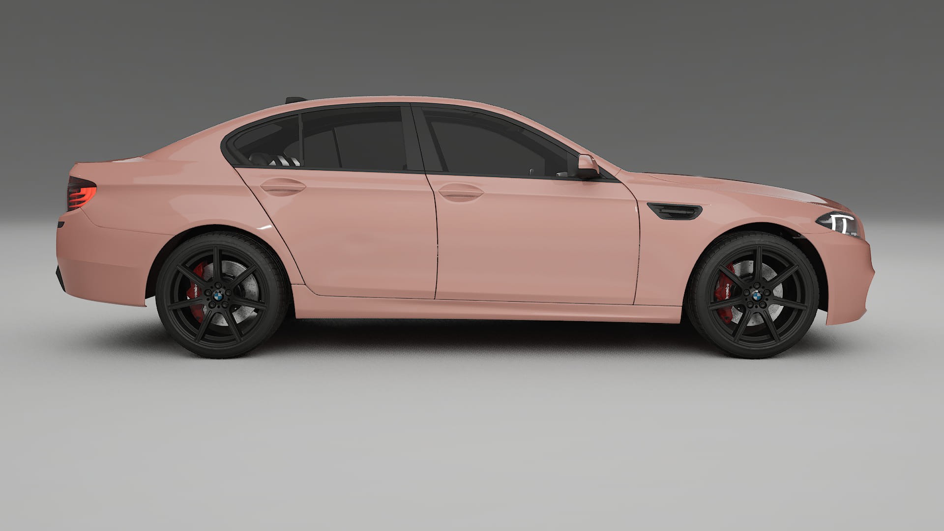 BMW M5 F10 TPU Paint Protection Film | BLUSH Color Change PPF Full Pre-Cut Kit