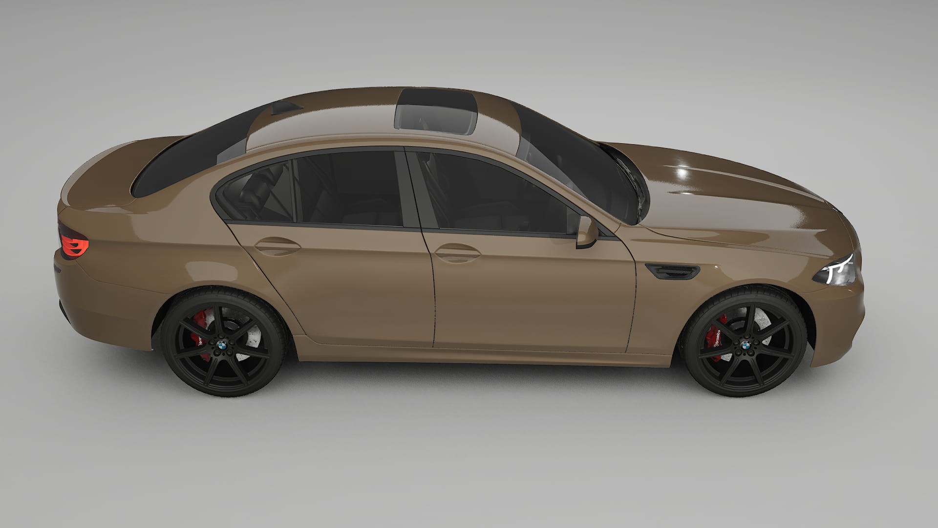 BMW M5 F10 TPU Paint Protection Film | SAHARA Color Change PPF Full Pre-Cut Kit