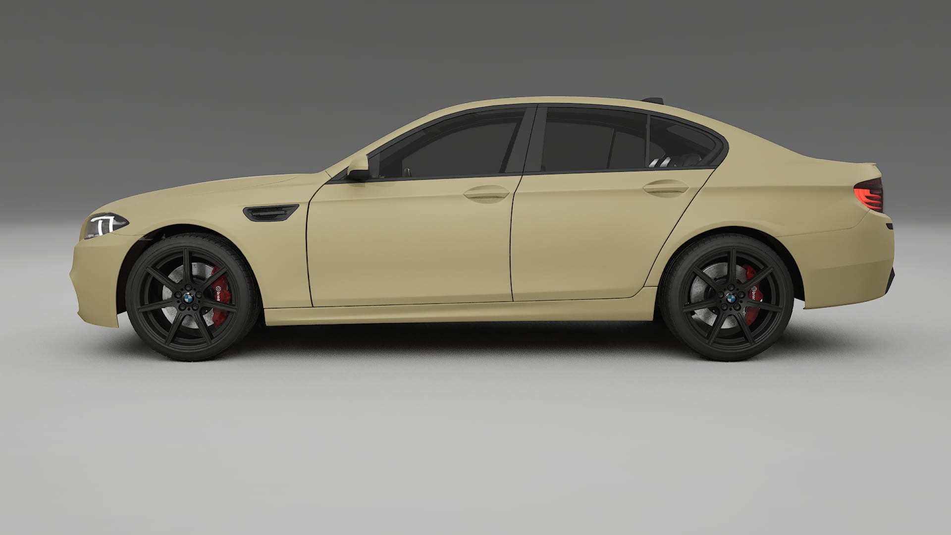 BMW M5 F10 TPU Paint Protection Film | SAND Color Change PPF Full Pre-Cut Kit