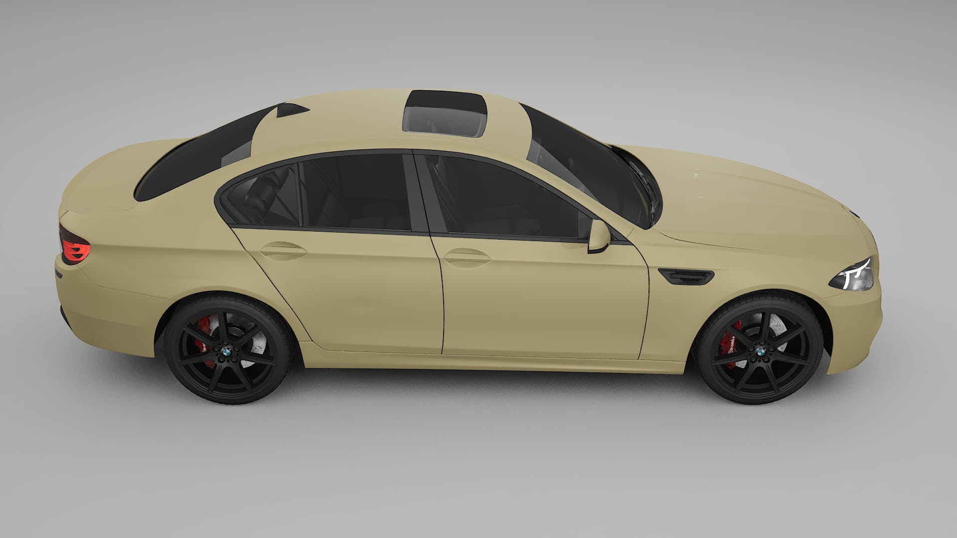 BMW M5 F10 TPU Paint Protection Film | SAND Color Change PPF Full Pre-Cut Kit