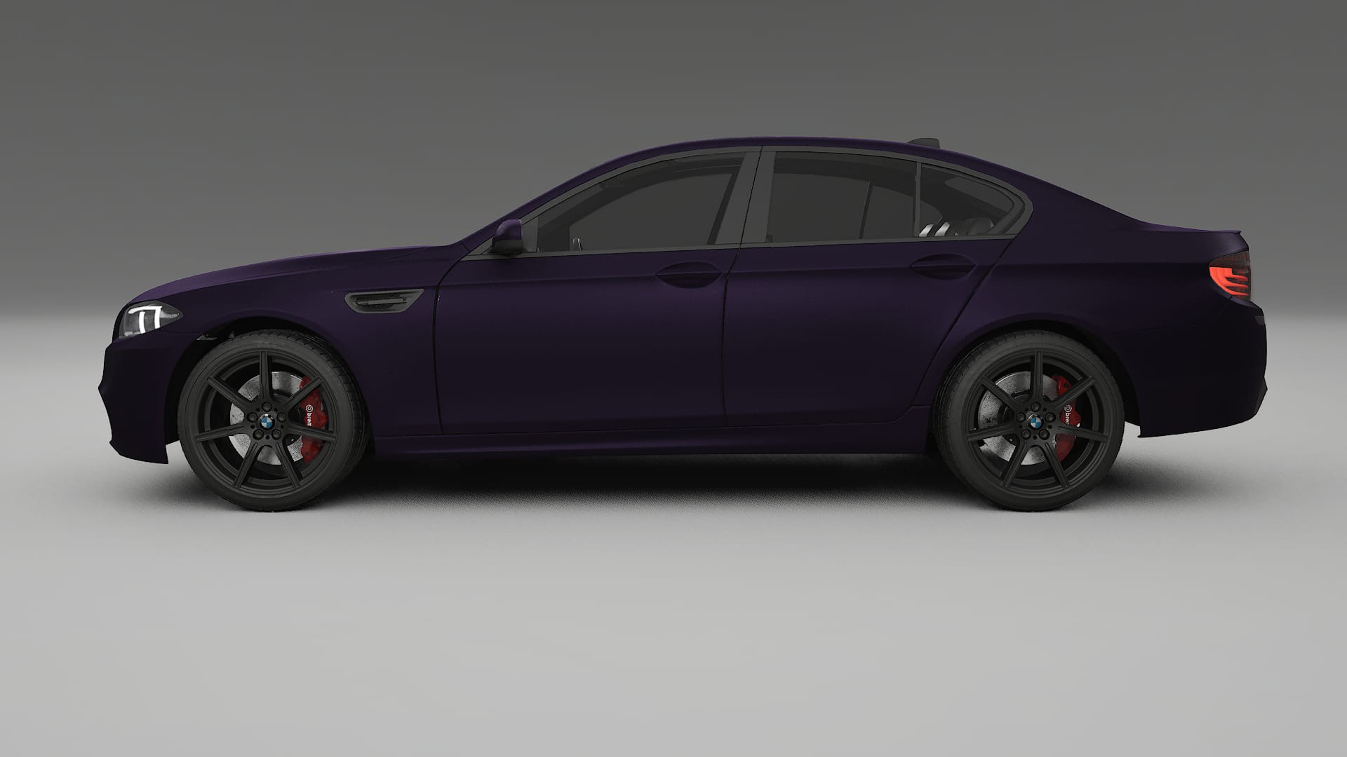 BMW M5 F10 TPU Paint Protection Film | VIOLET Color Change PPF Full Pre-Cut Kit