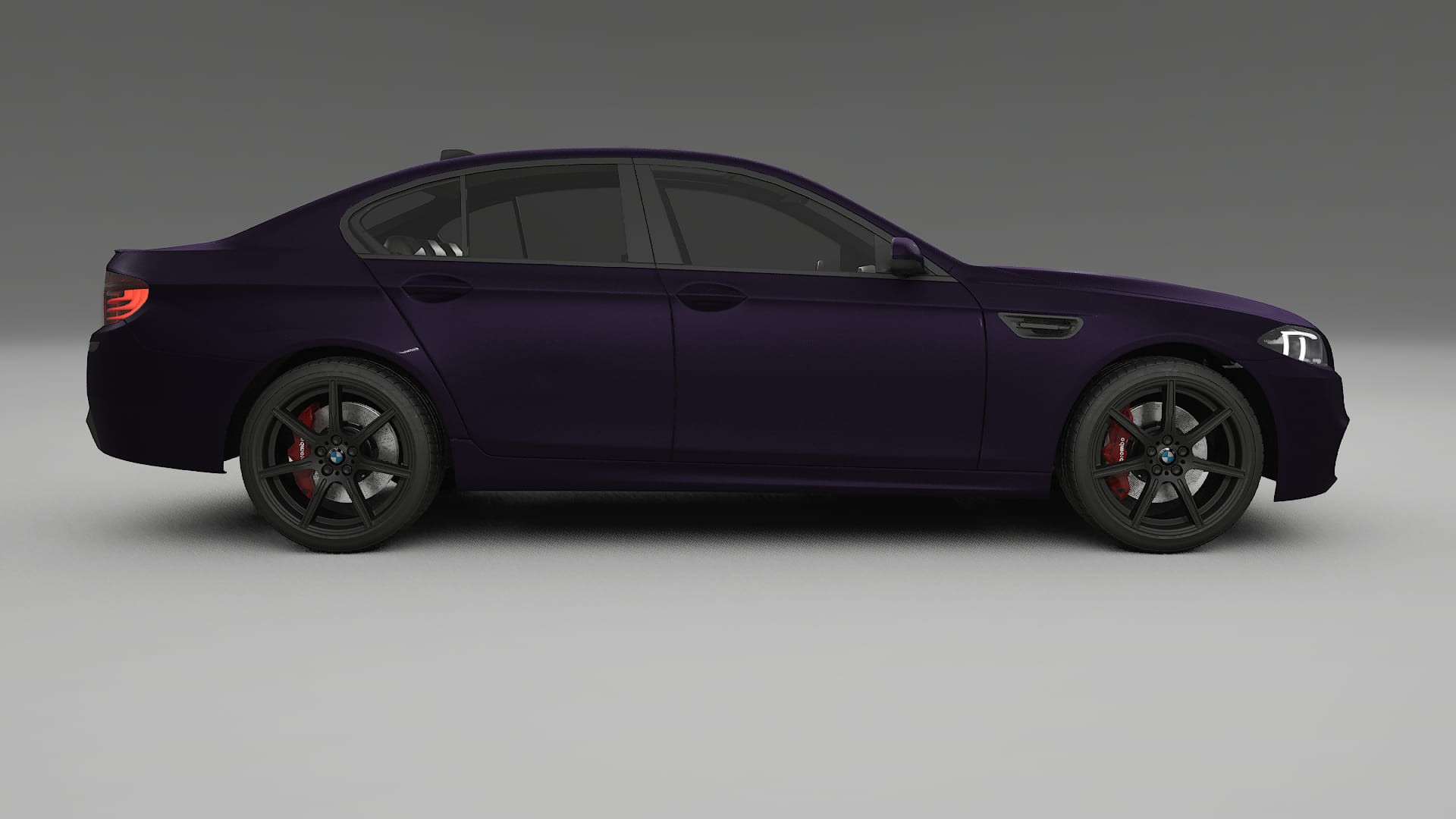 BMW M5 F10 TPU Paint Protection Film | VIOLET Color Change PPF Full Pre-Cut Kit