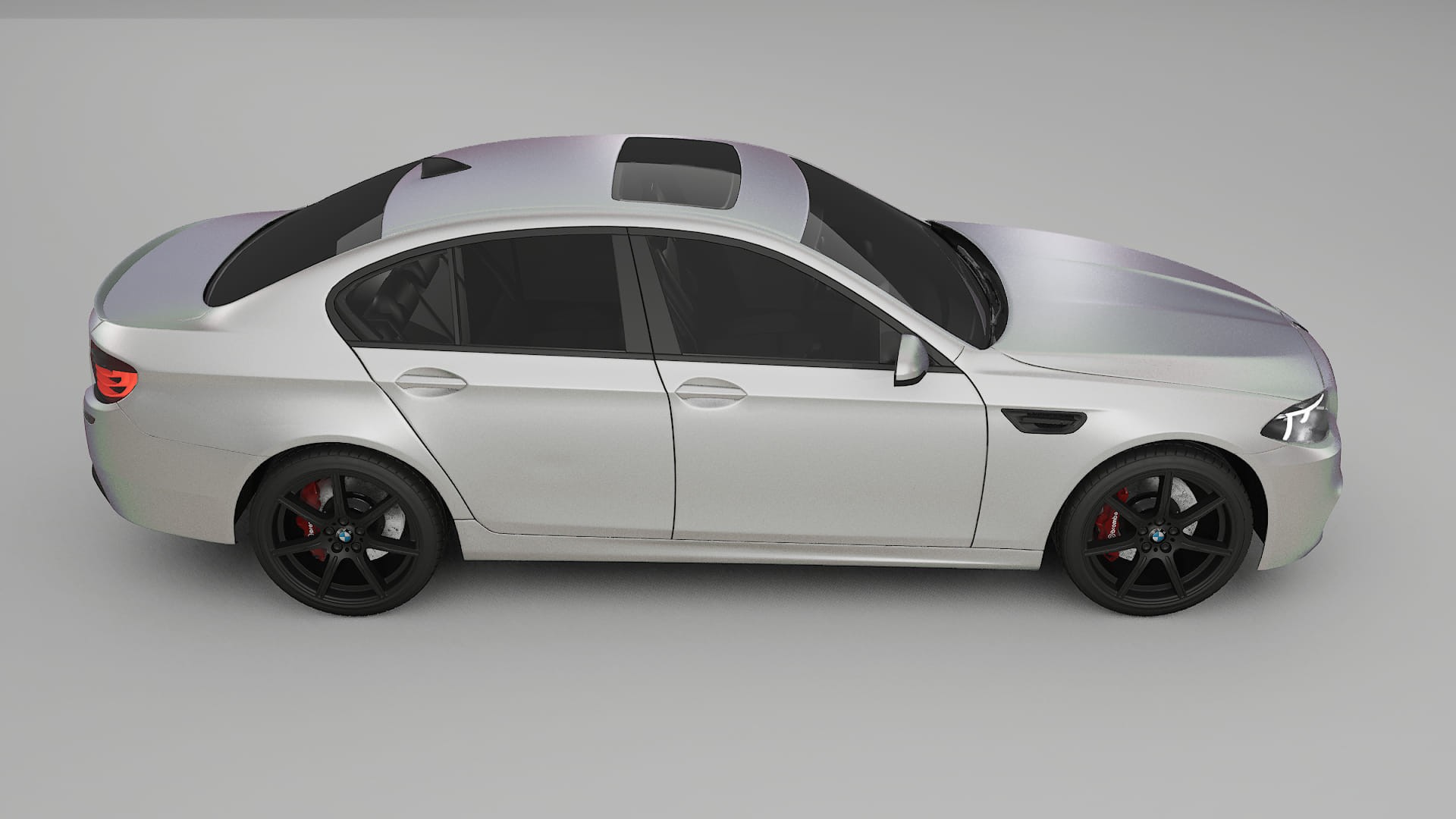 BMW M5 F10 TPU Paint Protection Film | NEBULA Color Change PPF Full Pre-Cut Kit