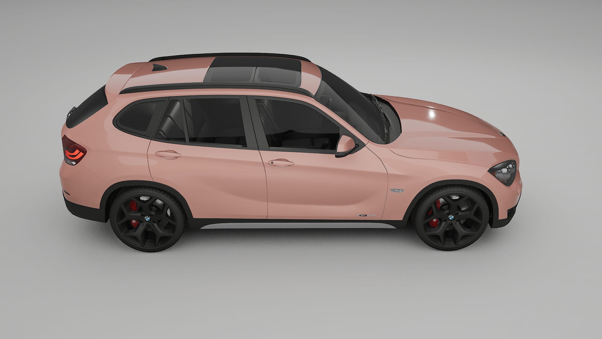 BMW X1 E84 TPU Paint Protection Film | BLUSH Color Change PPF Full Pre-Cut Kit