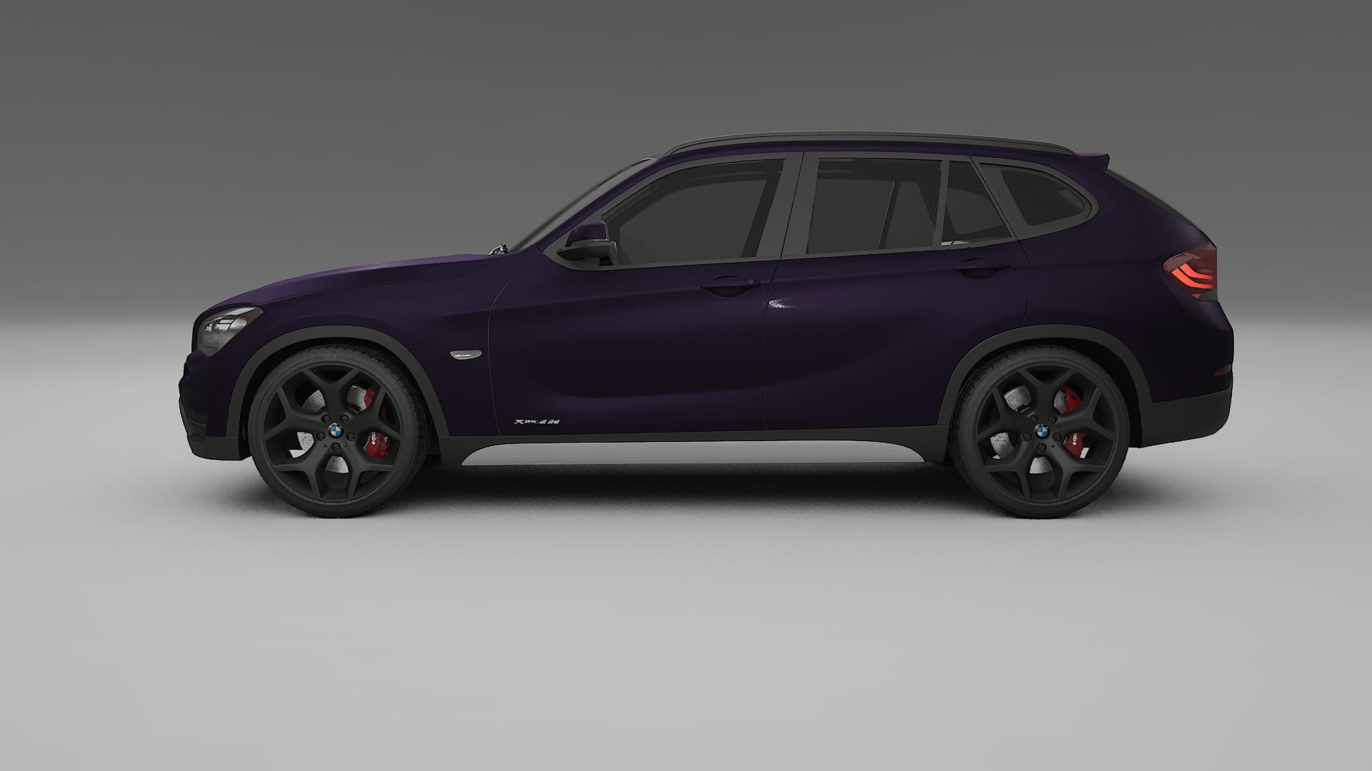 BMW X1 E84 TPU Paint Protection Film | VIOLET Color Change PPF Full Pre-Cut Kit