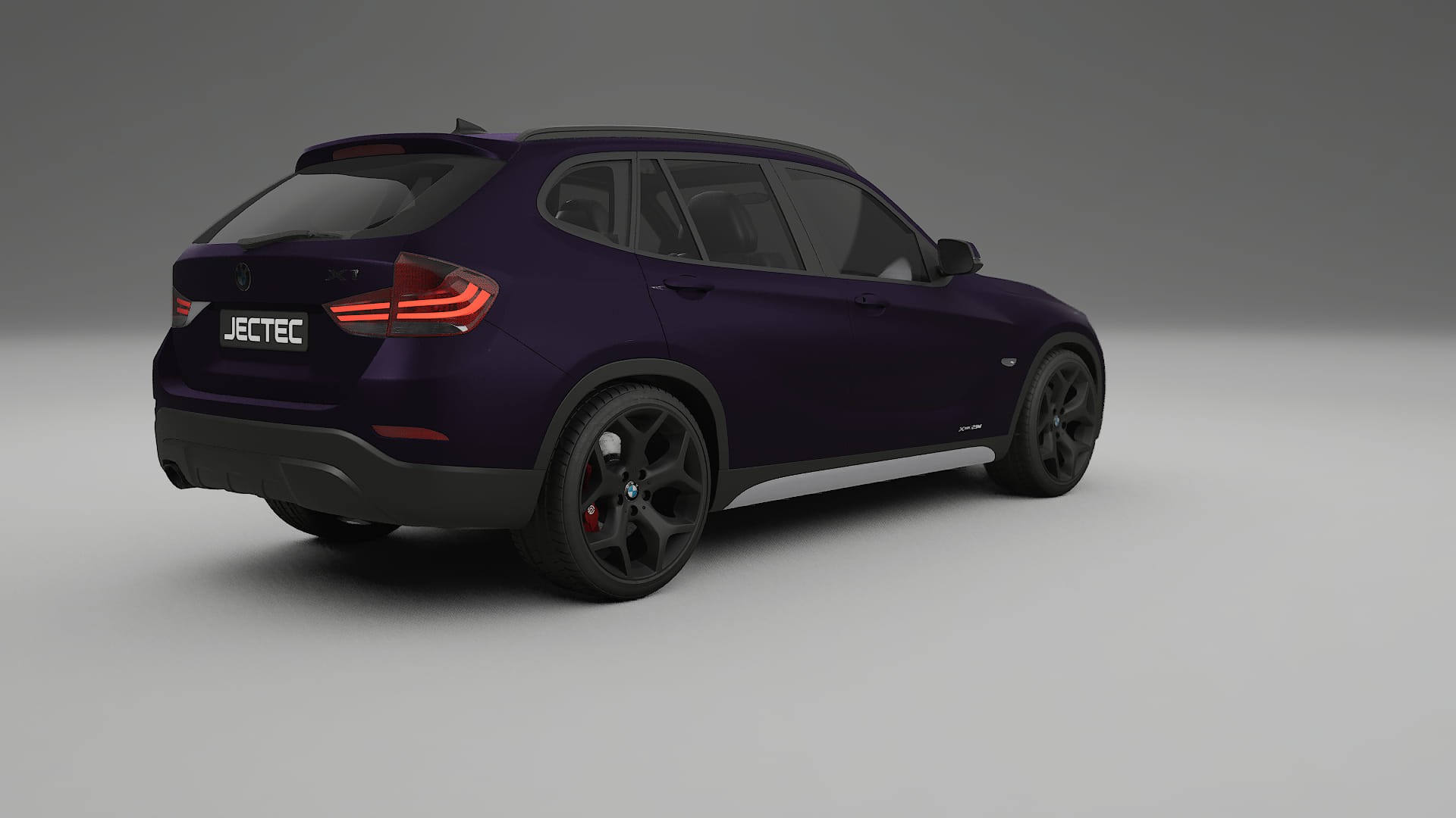 BMW X1 E84 TPU Paint Protection Film | VIOLET Color Change PPF Full Pre-Cut Kit