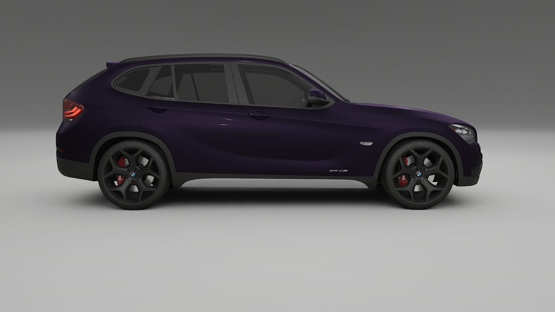 BMW X1 E84 TPU Paint Protection Film | VIOLET Color Change PPF Full Pre-Cut Kit