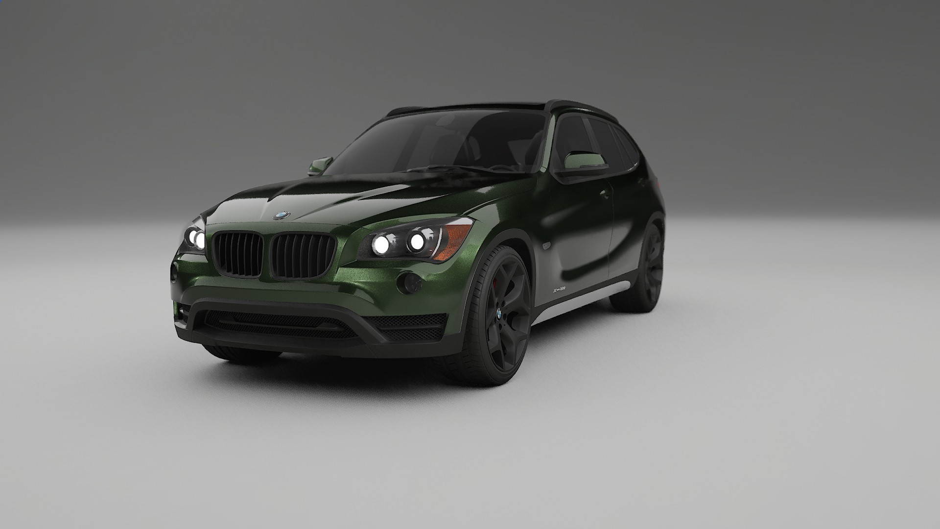 BMW X1 E84 TPU Paint Protection Film | LAGOON Color Change PPF Full Pre-Cut Kit