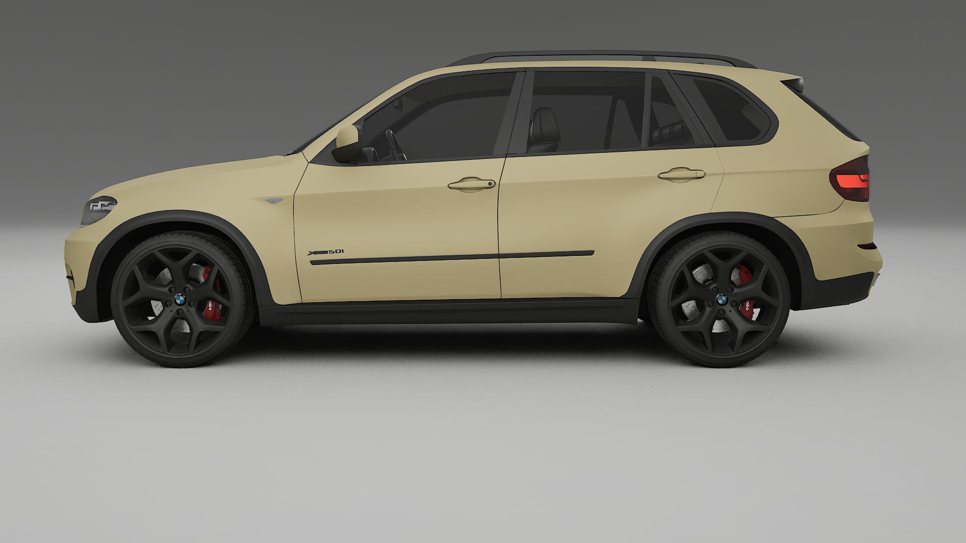 BMW X5 E70 TPU Paint Protection Film | SAND Color Change PPF Full Pre-Cut Kit