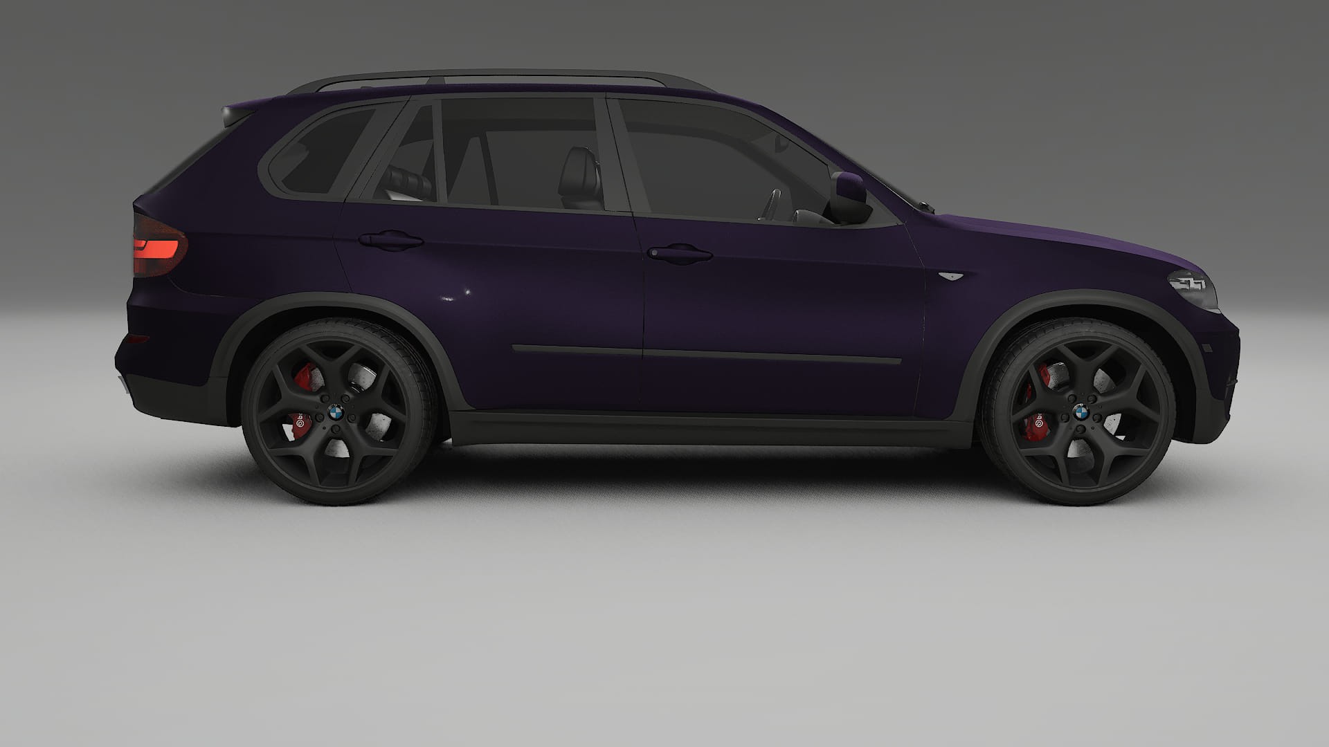 BMW X5 E70 TPU Paint Protection Film | VIOLET Color Change PPF Full Pre-Cut Kit