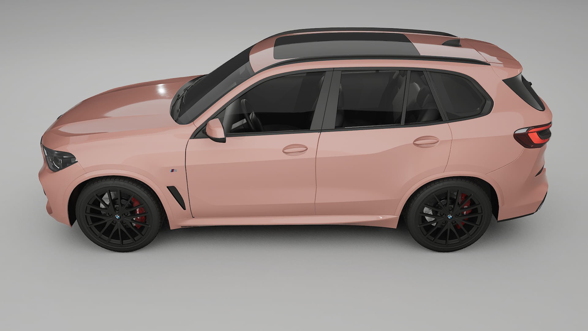 BMW X5 G05 M-Sport TPU Paint Protection Film | BLUSH Color Change PPF Full Pre-Cut Kit