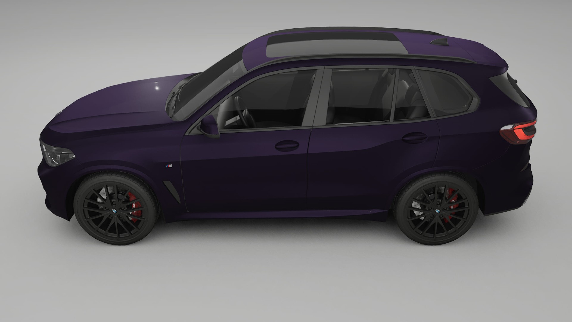 BMW X5 G05 M-Sport TPU Paint Protection Film | VIOLET Color Change PPF Full Pre-Cut Kit
