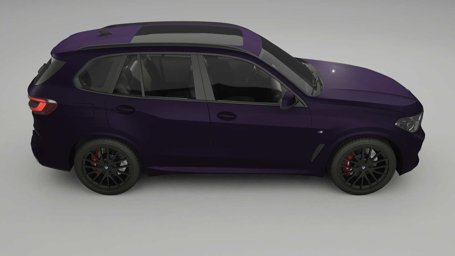 BMW X5 G05 M-Sport TPU Paint Protection Film | VIOLET Color Change PPF Full Pre-Cut Kit