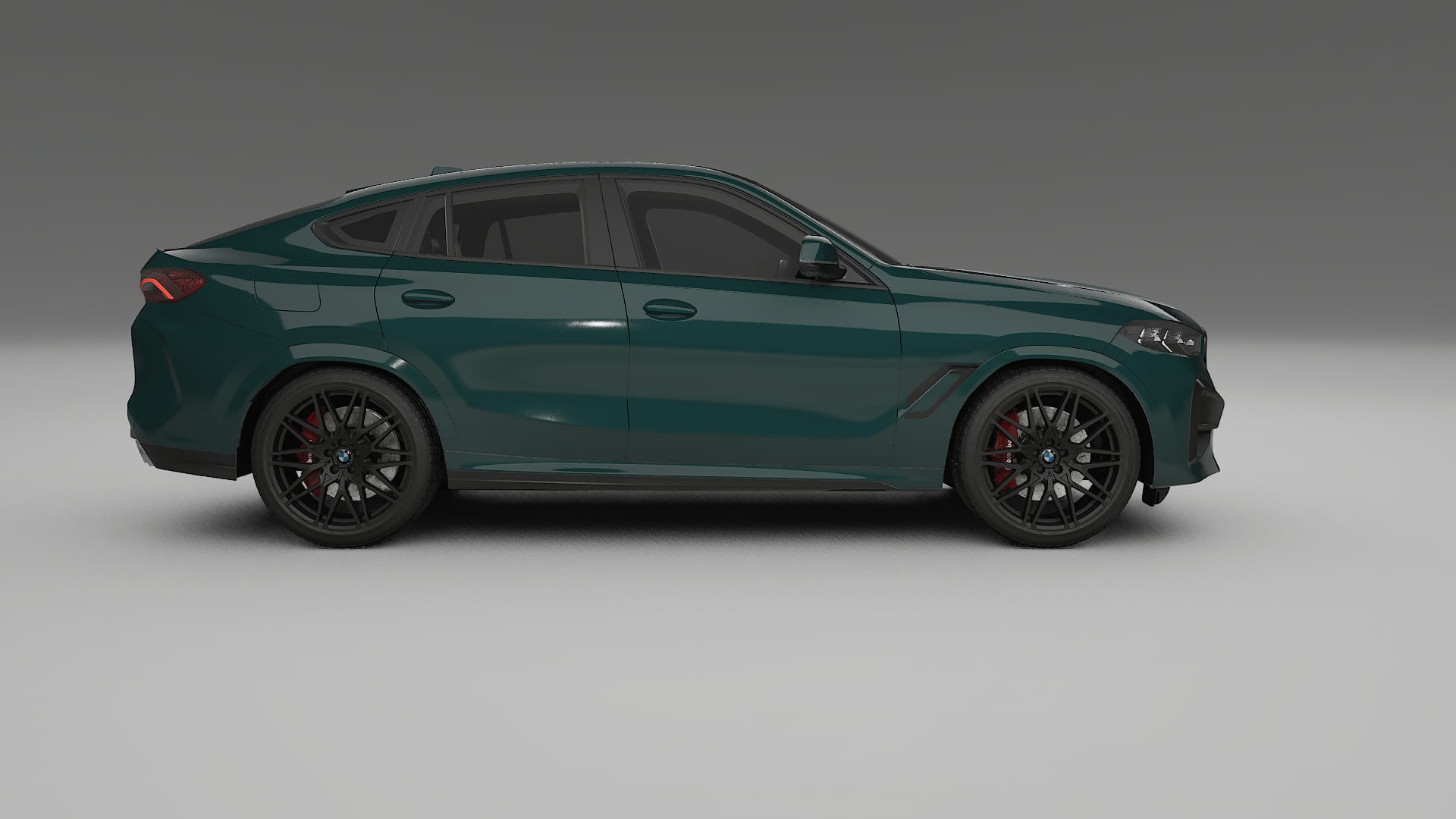 BMW X6 F96 Competition TPU Paint Protection Film | INFERNO Color Change PPF Full Pre-Cut Kit
