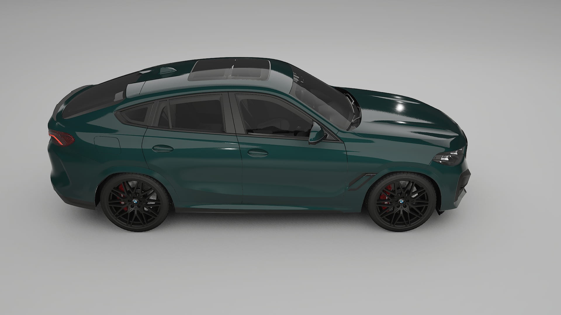 BMW X6 F96 Competition TPU Paint Protection Film | INFERNO Color Change PPF Full Pre-Cut Kit
