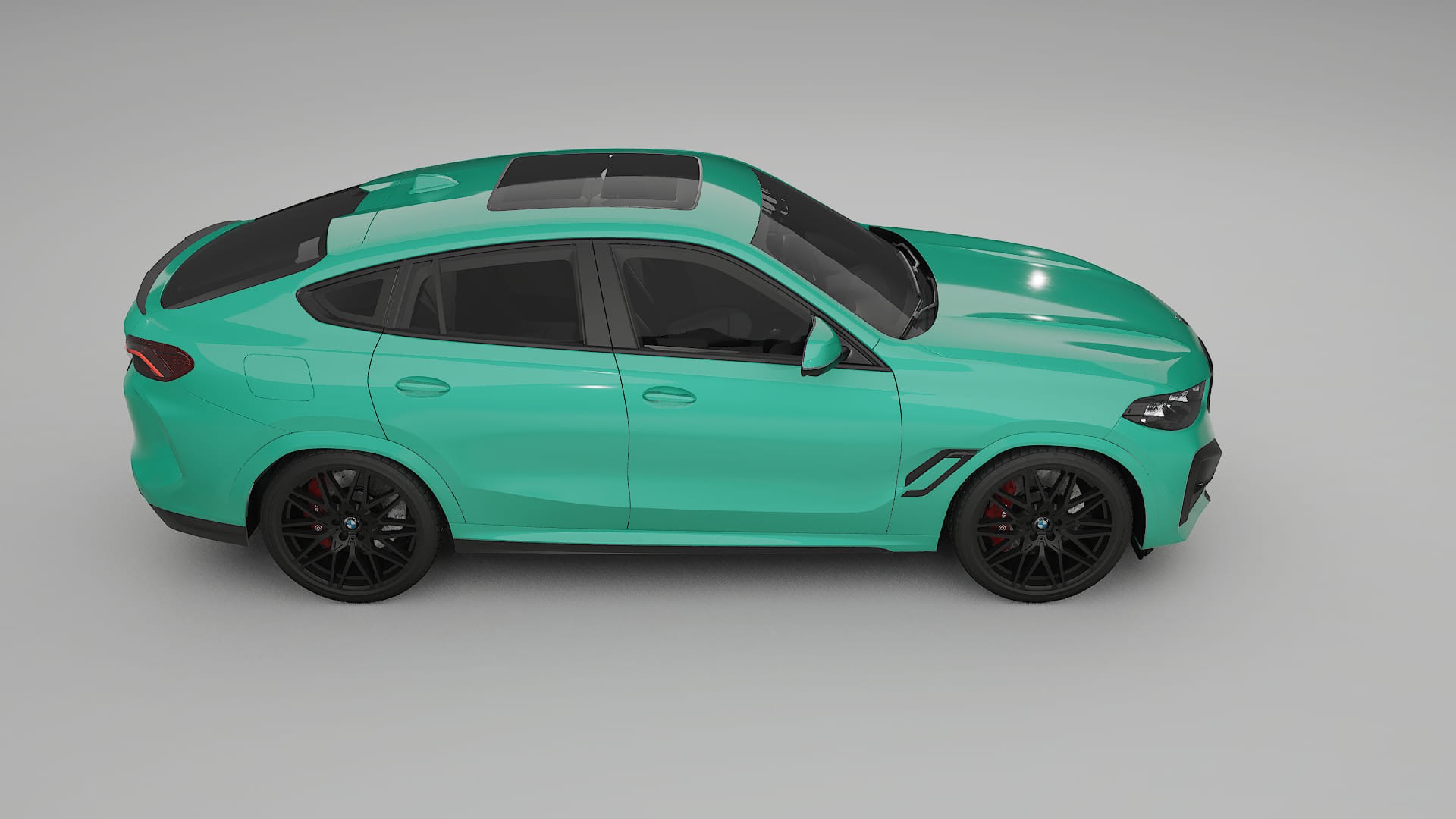BMW X6 F96 Competition TPU Paint Protection Film | JEWEL Color Change PPF Full Pre-Cut Kit