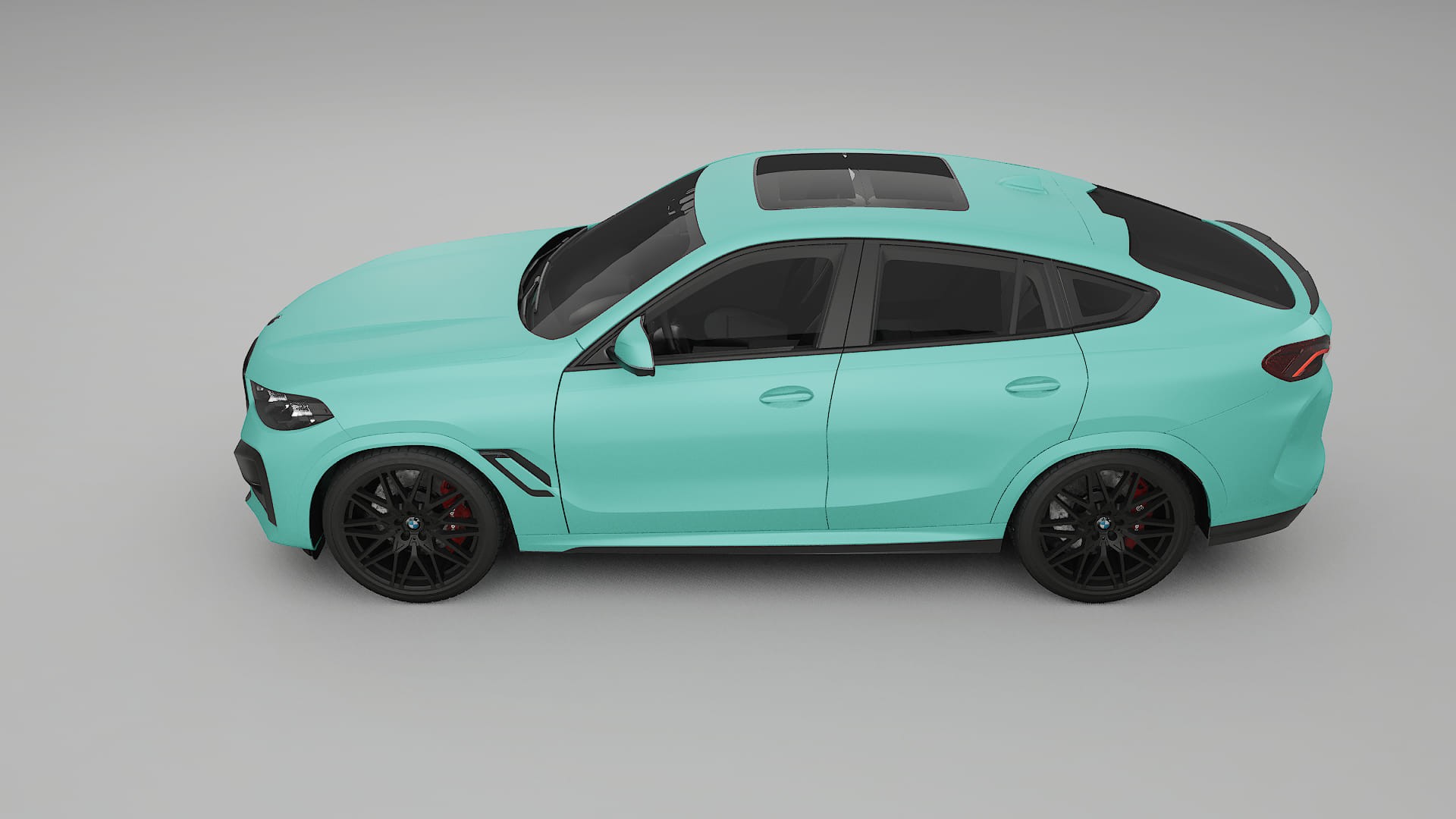 BMW X6 F96 Competition TPU Paint Protection Film | FROST Color Change PPF Full Pre-Cut Kit