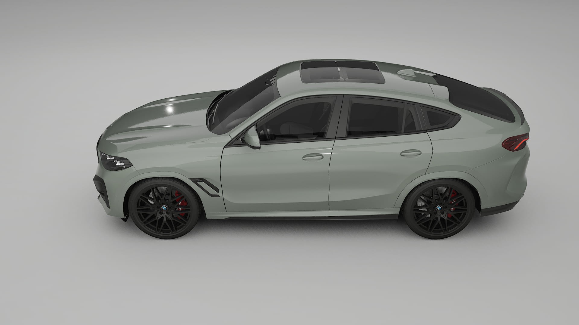 BMW X6 F96 Competition TPU Paint Protection Film | SLATE Color Change PPF Full Pre-Cut Kit
