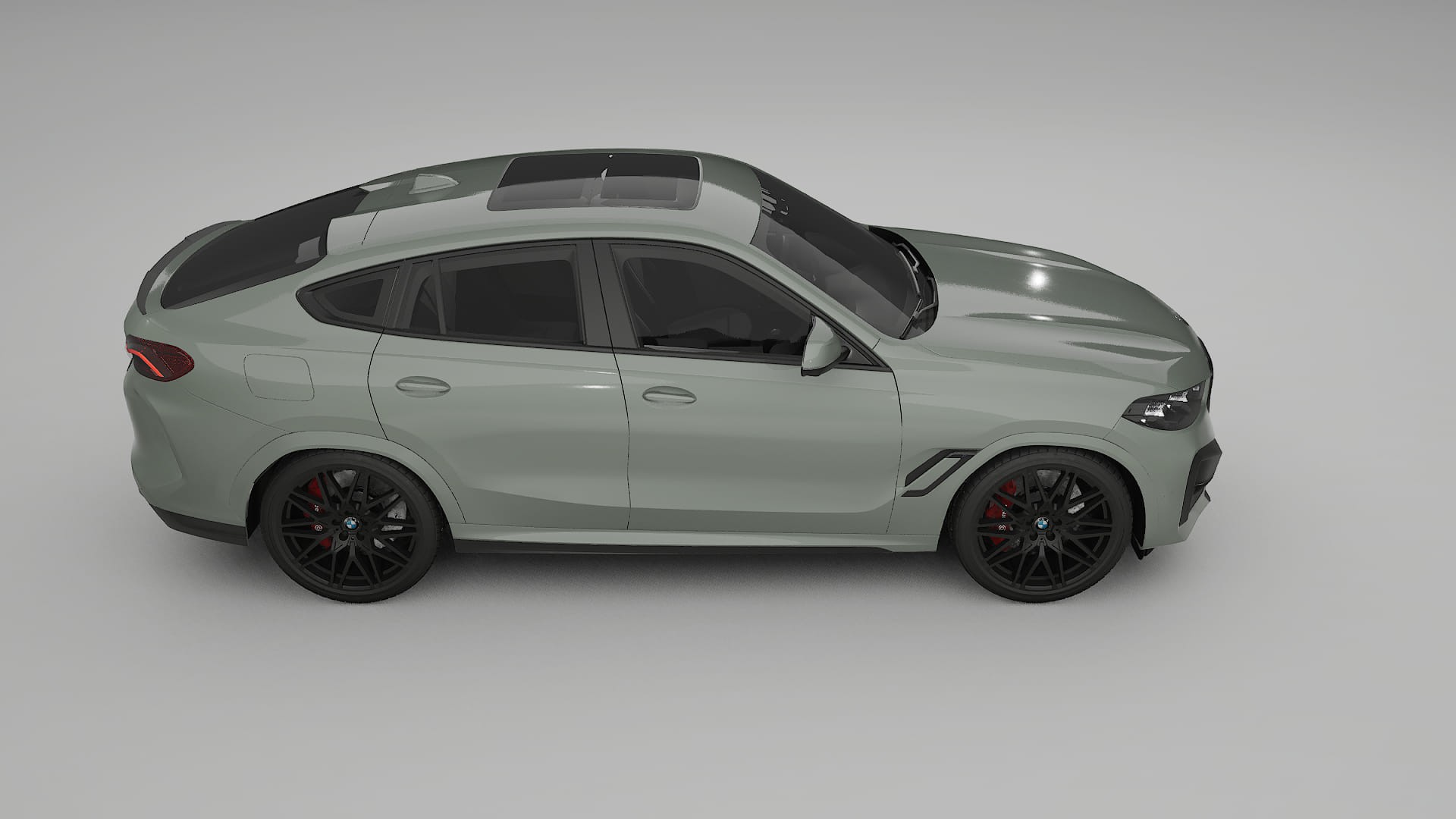 BMW X6 F96 Competition TPU Paint Protection Film | SLATE Color Change PPF Full Pre-Cut Kit