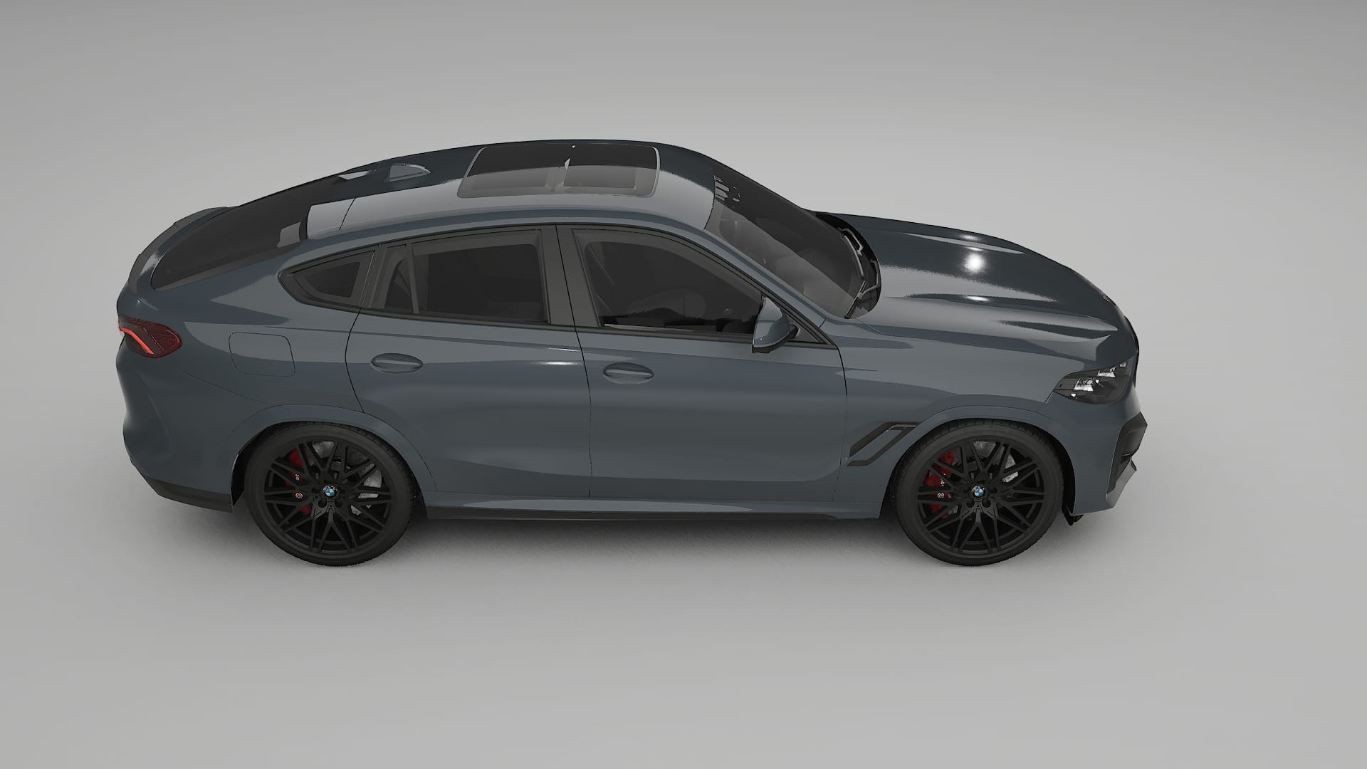 BMW X6 F96 Competition TPU Paint Protection Film | GRANITE Color Change PPF Full Pre-Cut Kit