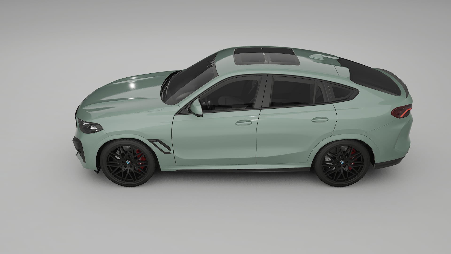 BMW X6 F96 Competition TPU Paint Protection Film | CINDER Color Change PPF Full Pre-Cut Kit