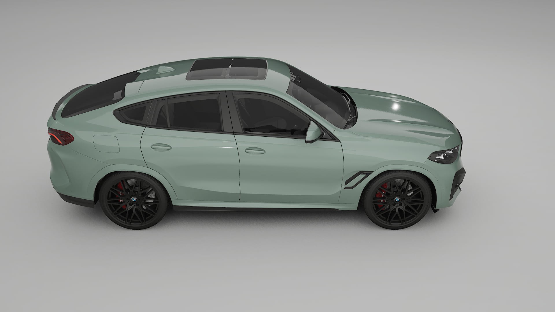 BMW X6 F96 Competition TPU Paint Protection Film | CINDER Color Change PPF Full Pre-Cut Kit