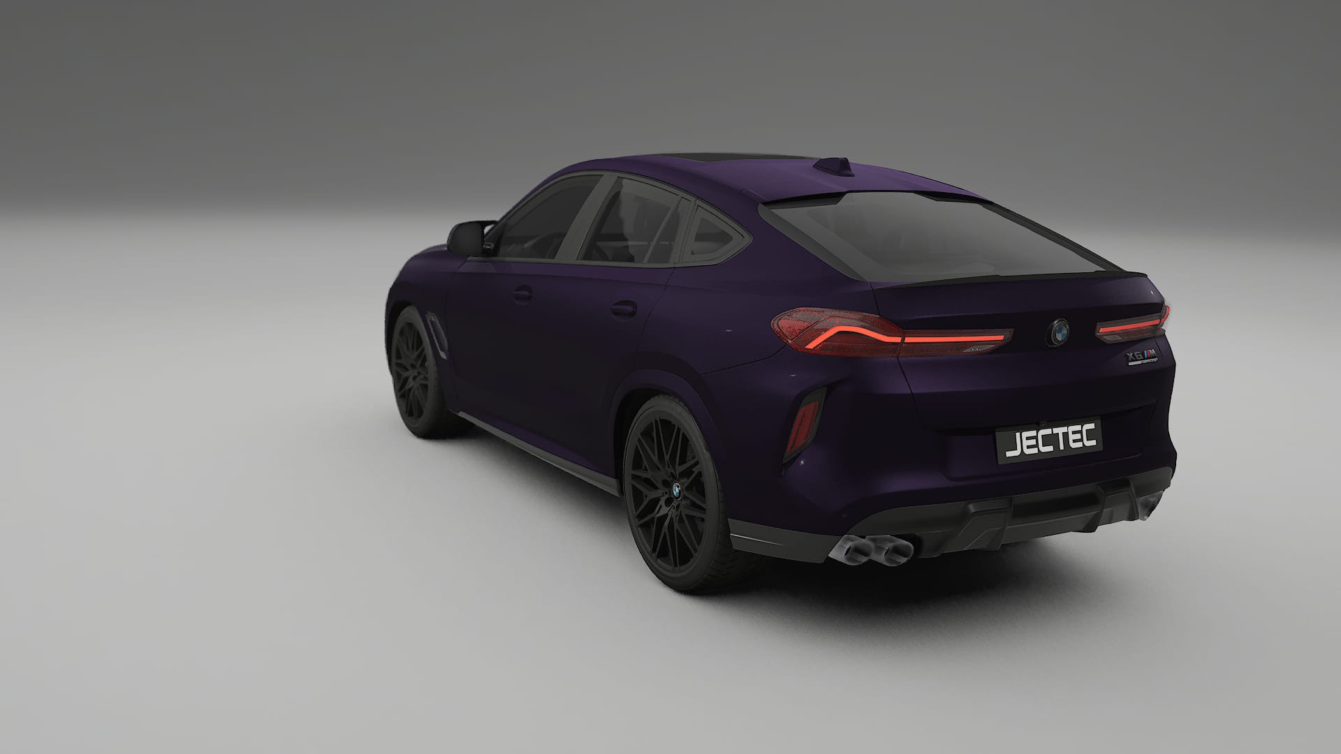 BMW X6 F96 Competition TPU Paint Protection Film | VIOLET Color Change PPF Full Pre-Cut Kit