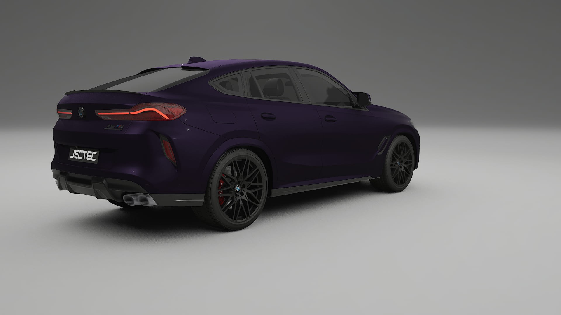 BMW X6 F96 Competition TPU Paint Protection Film | VIOLET Color Change PPF Full Pre-Cut Kit