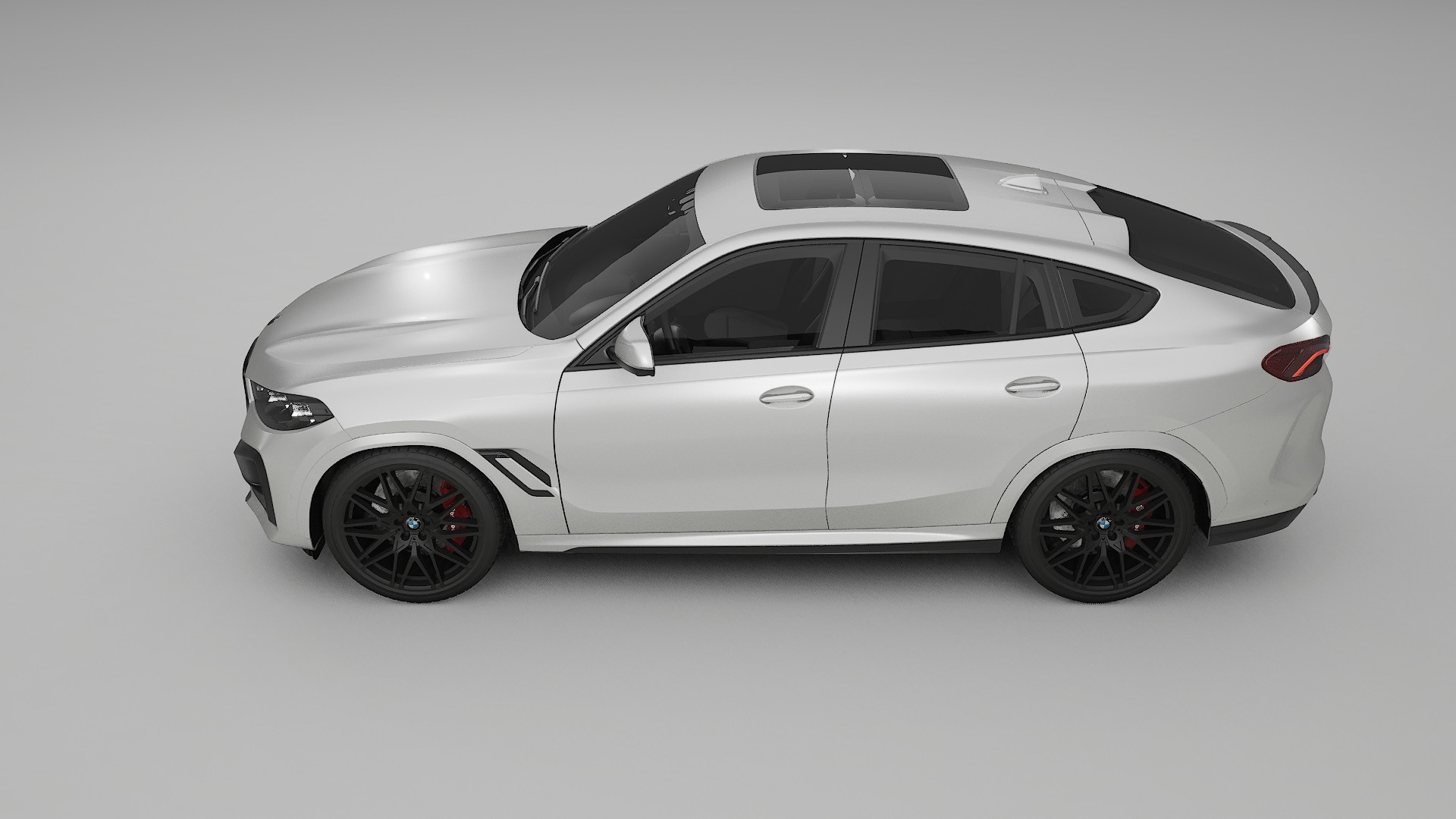 BMW X6 F96 Competition TPU Paint Protection Film | OPAL Color Change PPF Full Pre-Cut Kit
