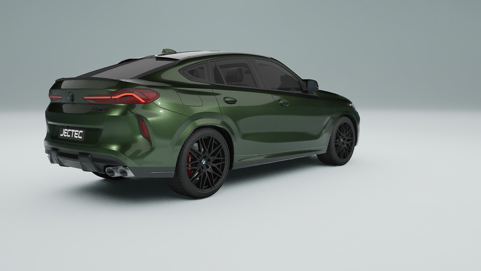 BMW X6 F96 Competition TPU Paint Protection Film | LAGOON Color Change PPF Full Pre-Cut Kit