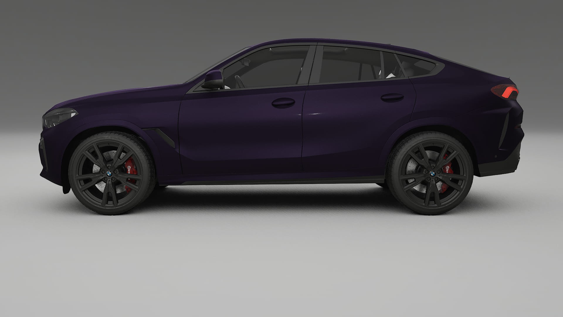 BMW X6 G06 F96 TPU Paint Protection Film | VIOLET Color Change PPF Full Pre-Cut Kit