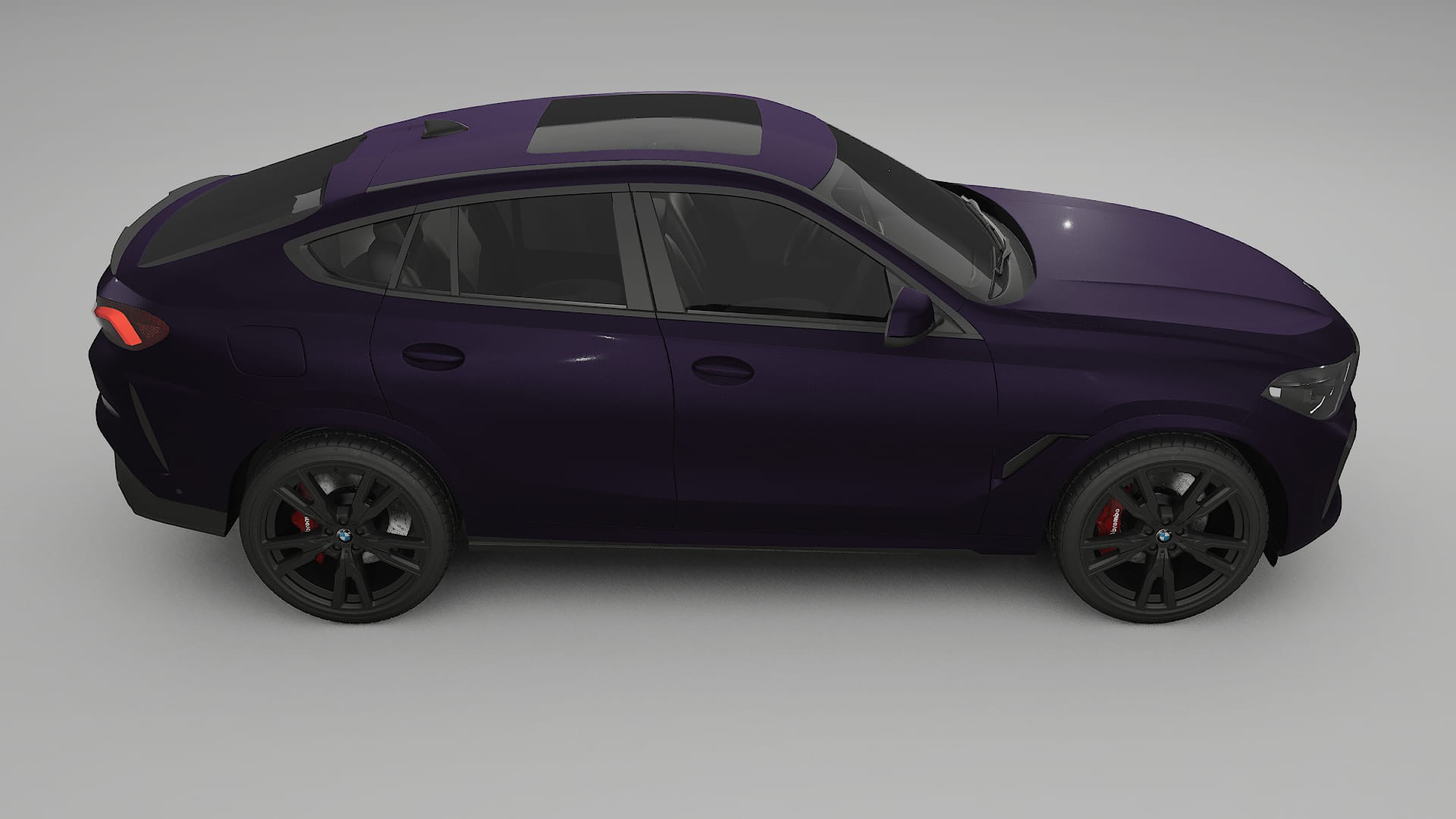 BMW X6 G06 F96 TPU Paint Protection Film | VIOLET Color Change PPF Full Pre-Cut Kit