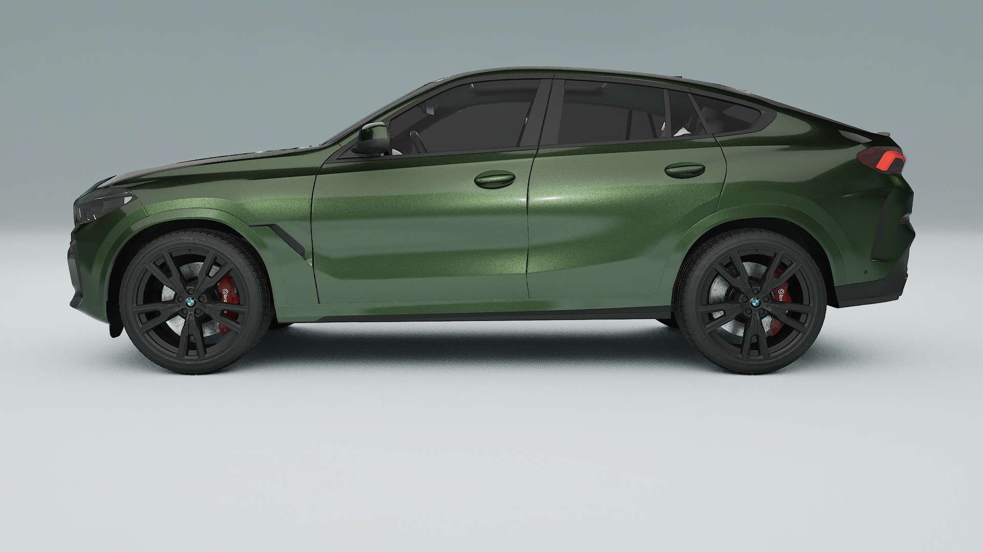 BMW X6 G06 F96 TPU Paint Protection Film | LAGOON Color Change PPF Full Pre-Cut Kit