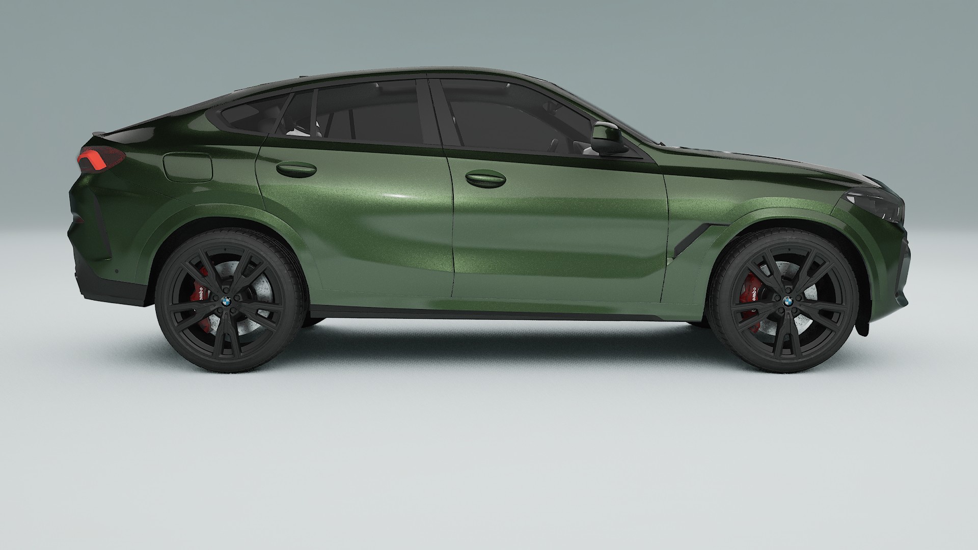 BMW X6 G06 F96 TPU Paint Protection Film | LAGOON Color Change PPF Full Pre-Cut Kit