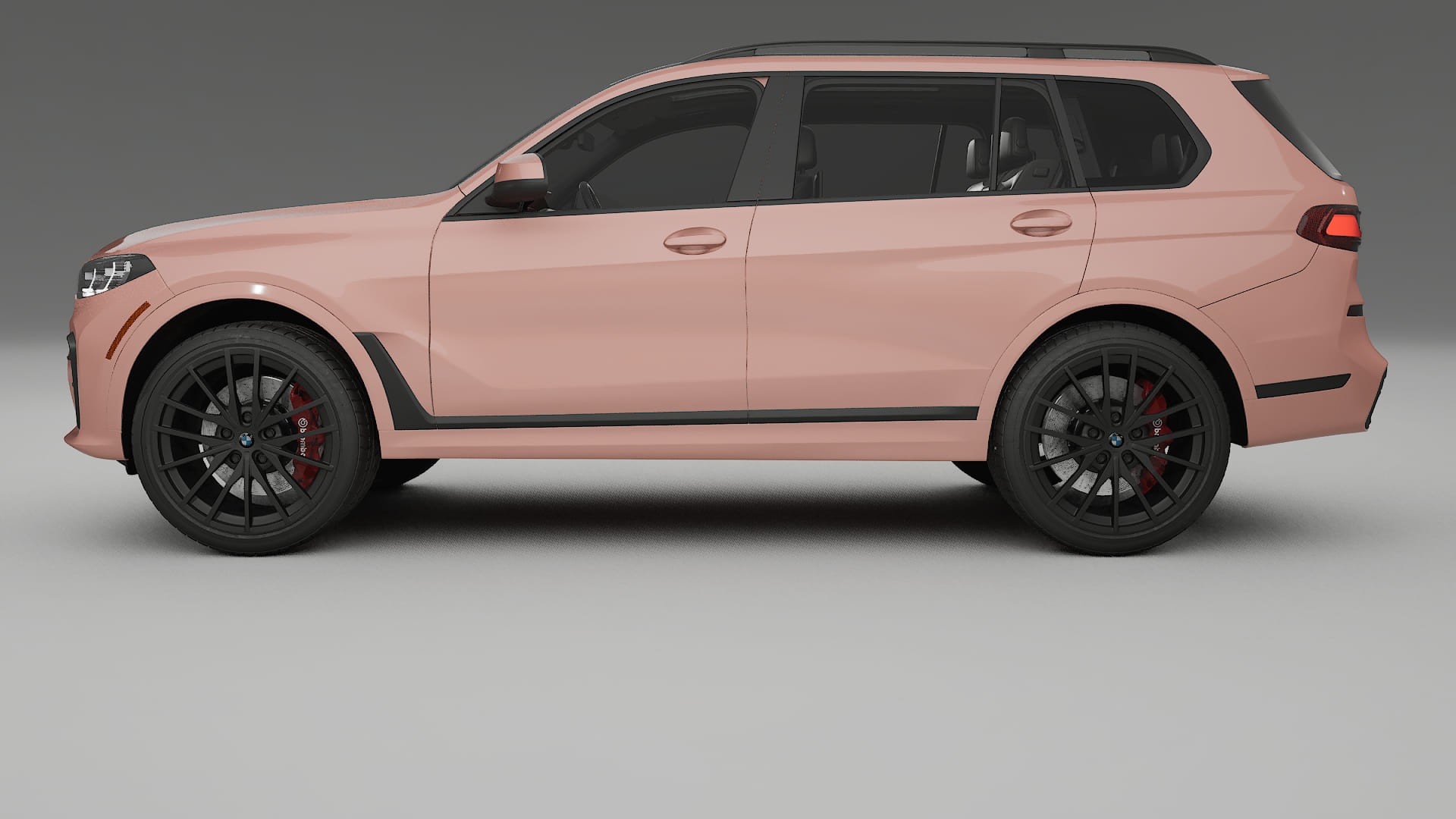 BMW X7 M G07 TPU Paint Protection Film | BLUSH Color Change PPF Full Pre-Cut Kit