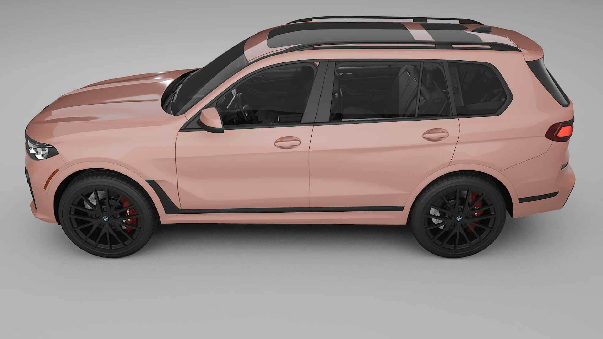 BMW X7 M G07 TPU Paint Protection Film | BLUSH Color Change PPF Full Pre-Cut Kit