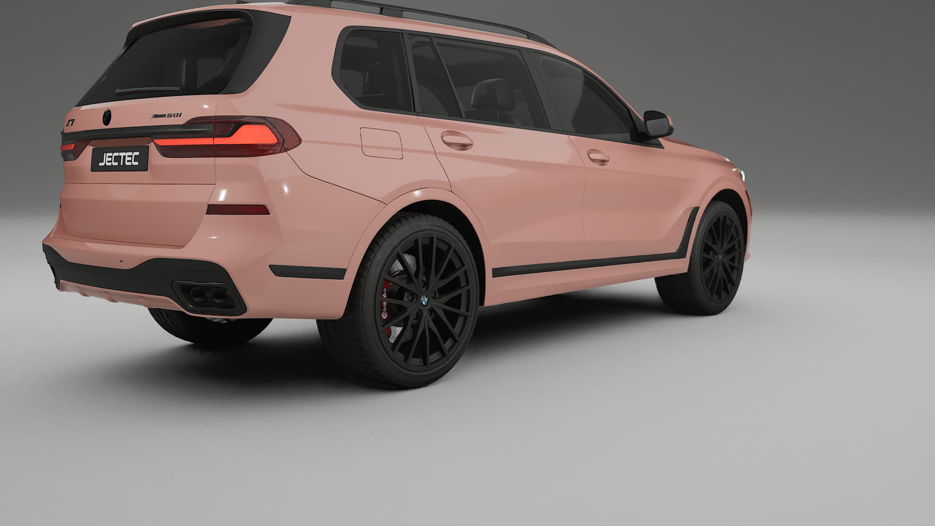 BMW X7 M G07 TPU Paint Protection Film | BLUSH Color Change PPF Full Pre-Cut Kit